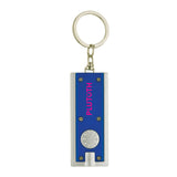 Swivel Keyring Flashlight Imprinted with Logo (Q103311)