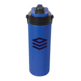 22 Oz. Calverton Recycled Stainless Steel Water Bottle Imprinted with Logo (Q104022)