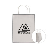 Laminated Paper Gift Bag Imprinted with Logo (Q104522)