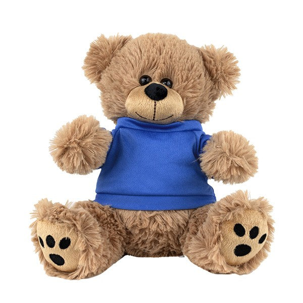 FRED E. BEAR Large 8 Inch Plush Teddy Bear With T-Shirt (Q105922)