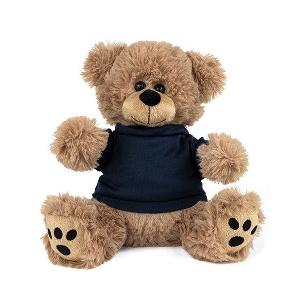 FRED E. BEAR Large 8 Inch Plush Teddy Bear With T-Shirt (Q105922)