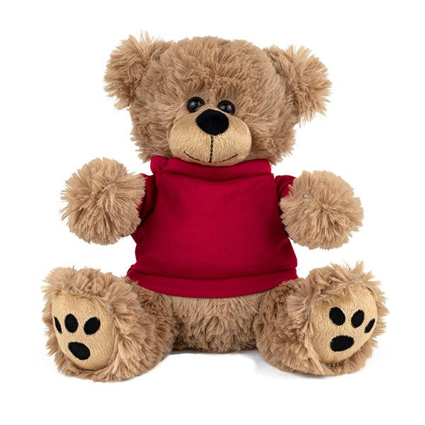 FRED E. BEAR Large 8 Inch Plush Teddy Bear With T-Shirt (Q105922)
