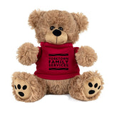 FRED E. BEAR Large 8 Inch Plush Teddy Bear With T-Shirt Imprinted with Logo (Q105922)