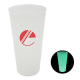 26 Oz. Nite Glow Tumbler With Lid - Full Color Imprinted with Logo (Q107022)