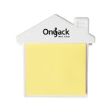 House Clip With Sticky Note Imprinted with Logo (Q113011)