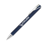 Paradigm Aluminum Soft-Touch Ballpoint Pen Imprinted with Logo (Q114022)