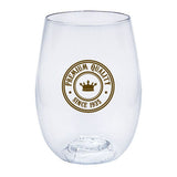 16 Oz. Dishwasher Safe Govino® Wine Glass 4 Pack Imprinted with Logo (Q115922)