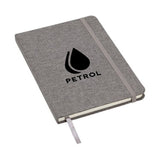 Revue RPET Textured Journal Imprinted with Logo (Q116422)
