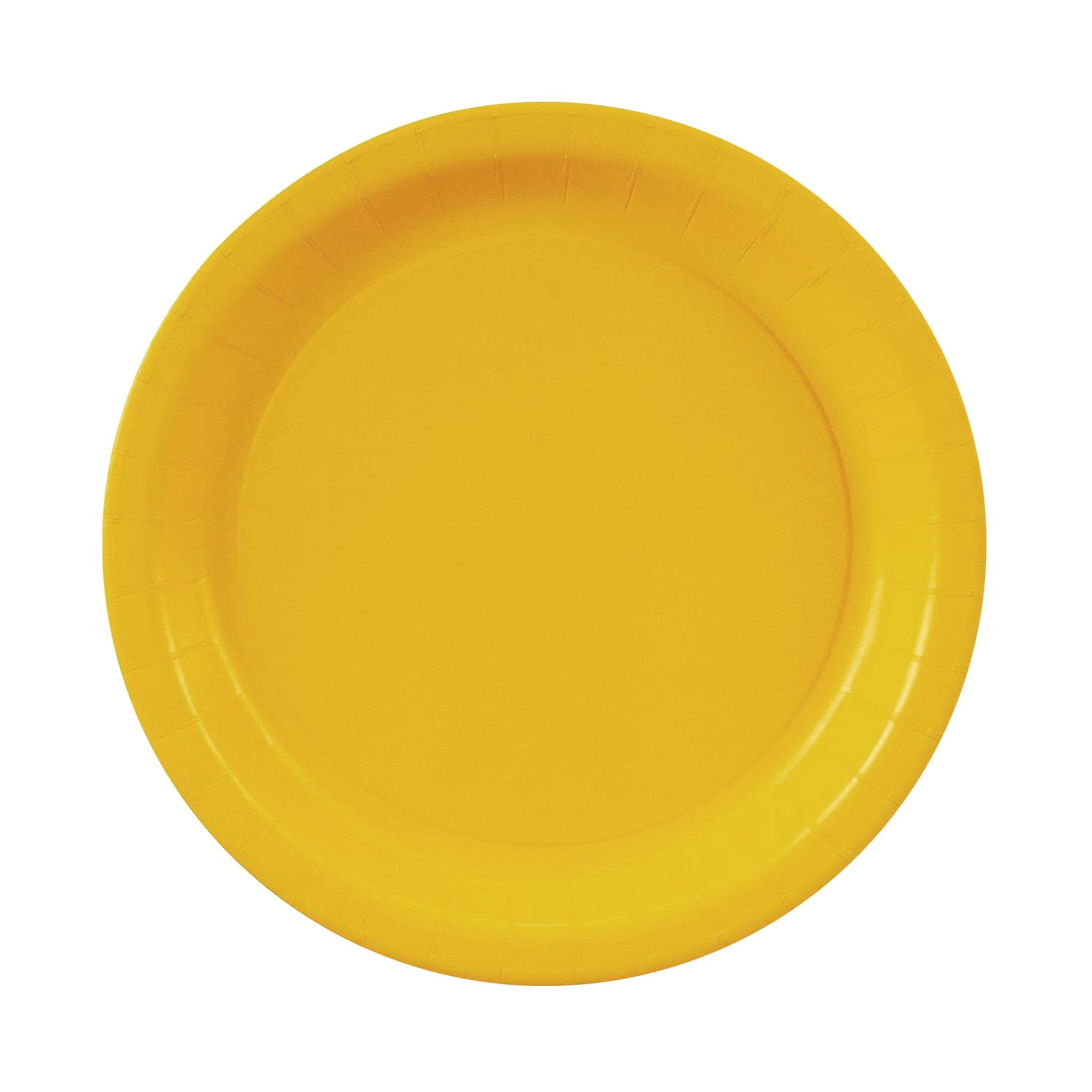 7 Inch White and Colored Paper Plates (Q117332)