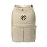 Port Authority® Matte Backpack Imprinted with Logo (Q120922)