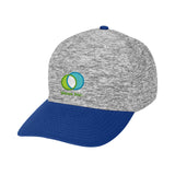 Hanson Heathered Stretch Fit Cap Imprinted with Logo (Q121922)