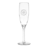 6 Oz. Domaine Flute - Deep Etched  Imprinted with Logo (Q126022)