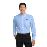 Port Authority® Long Sleeve Easy Care Shirt Imprinted with Logo (Q12748)