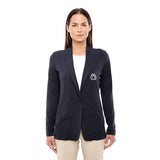 Devon & Jones Ladies' Perfect Fit™ Shawl Collar Cardigan Imprinted with Logo (Q128922)