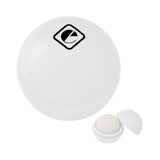 Vanilla Flavored Lip Moisturizer Ball Imprinted with Logo (Q129311)