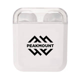 Braavos True Wireless Auto Pair Earbuds Imprinted with Logo (Q132322)