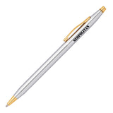 Cross® Classic Century 23kt Gold Ballpoint Pen - Pad Print Imprinted with Logo (Q137022)