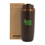 16 Oz. Grinder Tumbler Imprinted with Logo (Q143922)