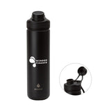 Manna™ 26 Oz. Ranger Powder Coated Steel Bottle Imprinted with Logo (Q150622)