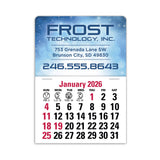 4C Press-N-Stick Header Standard Calendar (14-Month) Imprinted with Logo (Q159122)