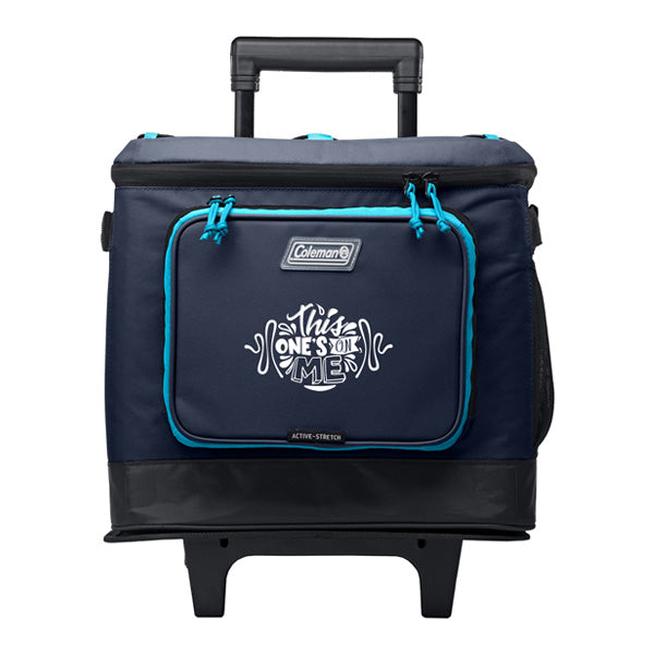Custom Coleman® XPAND™ 42-Can Wheeled Soft Cooler (Q159822