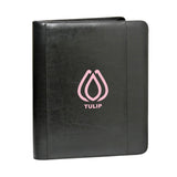 Lali Zippered Portfolios Imprinted with Logo (Q161222)