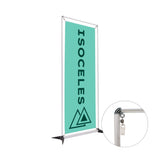 3.5Ft. FrameWorx Banner Display Kit (Double-Sided) Imprinted with Logo (Q164222)