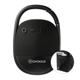 Fabric Clip Waterproof Bluetooth Speaker Imprinted with Logo (Q164422)