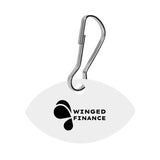Acrylic Zipper Pull - Custom Shape 2 Inch Imprinted with Logo (Q165122)