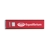 UL Listed 2200 mAh On-The-Go Power Bank 2.0 Imprinted with Logo (Q166122)