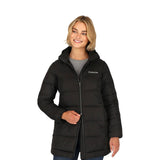 Women's GENEVA Eco Long Packable Insulated Jacket Imprinted with Logo (Q166922)