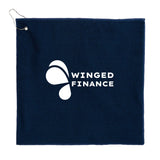 15 x 15 Inch Recycled 300g Terry Polyester Towel Imprinted with Logo (Q169122)