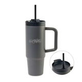 40 Oz. Adrian travel Tumbler With Straw - DG Imprinted with Logo (Q171922)