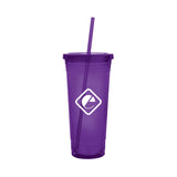 Double Wall Acrylic Tumbler - 24 Oz. Imprinted with Logo (Q172222)