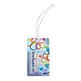 THUNDERBOLT PI PhotoImage® ID Slip-In Pocket Luggage Bag Tag Imprinted with Logo (Q173022)