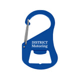 Metal Carabiner Bottle Openers Imprinted with Logo (Q183411)