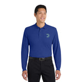 Port Authority® Long Sleeve Silk Touch™ Polo Imprinted with Logo (Q183465)