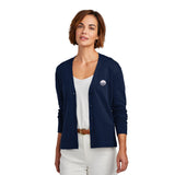 Brooks Brothers® Women's Cotton Stretch Cardigan Sweater Imprinted with Logo (Q188722)