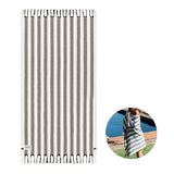 Slowtide® Turkish Cotton Towel - Cabana Imprinted with Logo (Q192022)