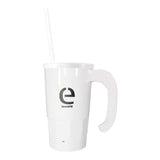 20 Oz. Stackable Beer Stein-Straw-Lid Set Imprinted with Logo (Q192822)
