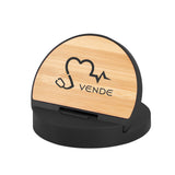 10W Wireless Charger Phone Stand Imprinted with Logo (Q196122)