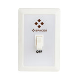 Night Time Wall Light - White Imprinted with Logo (Q196222)
