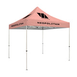 Steel Premium 30mm 10ft. Square Event Tent (5 Locations) Imprinted with Logo (Q198022)