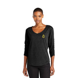 OGIO® Ladies Evolution V-Neck Dress Shirt Imprinted with Logo (Q199722)