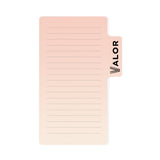 Souvenir® Sticky Note™ Memo Tabs™ Pad 50 Sheet Imprinted with Logo (Q200122)