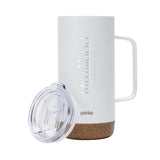 16 Oz. Perka® Kerstin 304 Stainless Steel Mug Imprinted with Logo (Q200622)