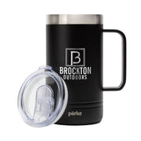 24 Oz. Perka® Wayfarer 304 Stainless Steel Mug Imprinted with Logo (Q201722)