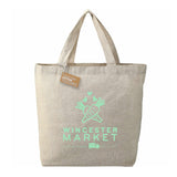 Recycled 5oz Cotton Twill Grocery Tote Imprinted with Logo (Q202422)