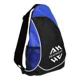 Natural Curve Sling Backpacks Imprinted with Logo (Q206711)