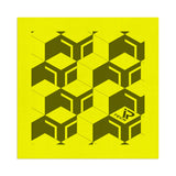 795 Series Wave-A-Hanky - Bright Yellow Imprinted with Logo (Q208222)